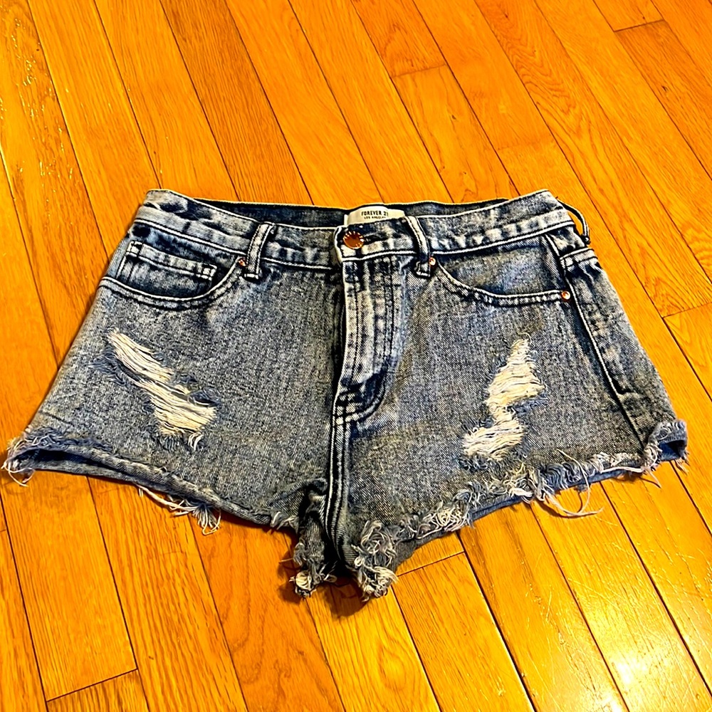 Forever 21 high waisted shorts